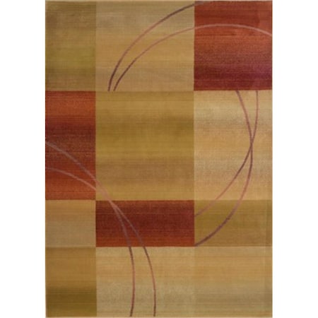 Sphinx By Oriental Weavers Area Rugs, Generations 1608D 10X13 Rectangle - Beige/ Rust-Polypropylene G1608D300380ST